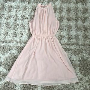 H&M light pink dress